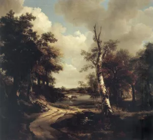 Drinkstone Park by Thomas Gainsborough Oil Painting