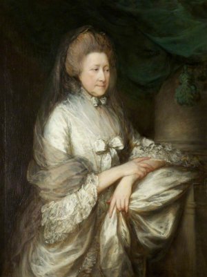 Elizabeth, Viscountess Folkestone by Thomas Gainsborough Oil Painting
