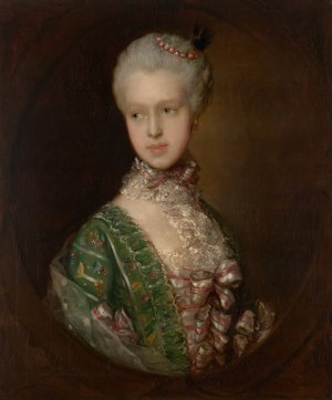 Elizabeth Wrottesley, later Duchess of Grafton by Thomas Gainsborough Oil Painting
