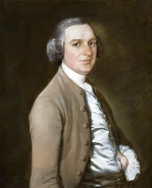 Francis Basset of Tehidy by Thomas Gainsborough Oil Painting
