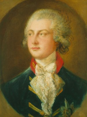 George IV, Prince of Wales by Thomas Gainsborough Oil Painting