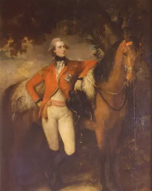 George, Prince of Wales, Later George IV by Thomas Gainsborough - Oil Painting Reproduction