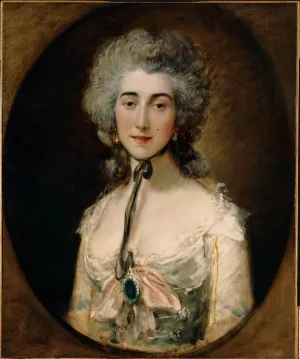 Grace Dalrymple Elliott by Thomas Gainsborough Oil Painting