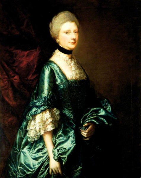 Harriet, Viscountess Tracy by Thomas Gainsborough - Hand-Painted Oil Painting Reproduction