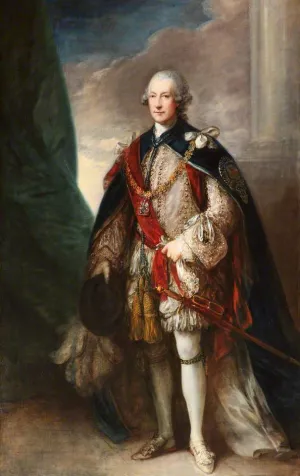 Hugh Percy, 1st Duke of Northumberland by Thomas Gainsborough - Oil Painting Reproduction