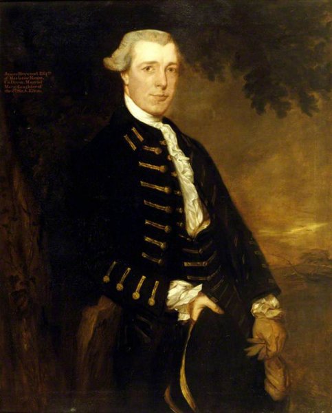 James Modyford Heywood by Thomas Gainsborough - Hand-Painted Oil Painting Reproduction
