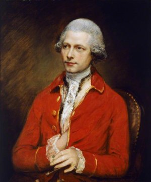 John-Joseph Merlin by Thomas Gainsborough Oil Painting