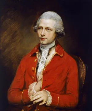 John-Joseph Merlin by Thomas Gainsborough Oil Painting