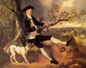 John Plampin by Thomas Gainsborough - Oil Painting Reproduction