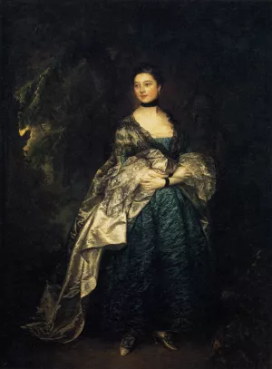 Lady Alston by Thomas Gainsborough - Oil Painting Reproduction