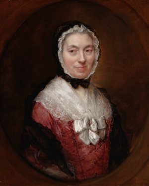 Lady in a Mob Cap by Thomas Gainsborough Oil Painting