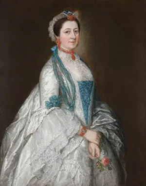 Lady Margaret Downing by Thomas Gainsborough Oil Painting
