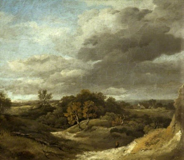 Landscape by Thomas Gainsborough - Hand-Painted Oil Painting Reproduction