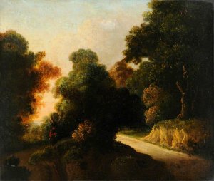 Landscape by Thomas Gainsborough Oil Painting