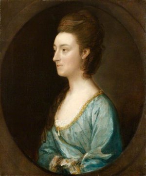 Letitia Leigh by Thomas Gainsborough Oil Painting