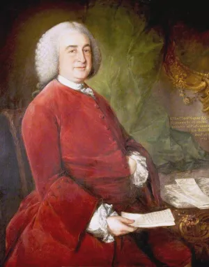 Lord Claret Oil painting by Thomas Gainsborough