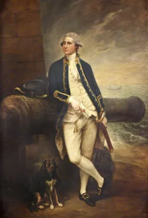 Lord John Augustus Hervey by Thomas Gainsborough Oil Painting