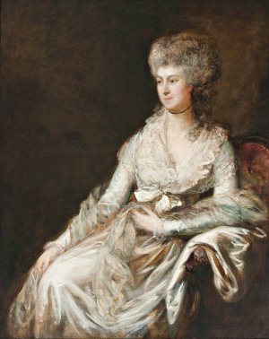 Madame Lebrun by Thomas Gainsborough Oil Painting