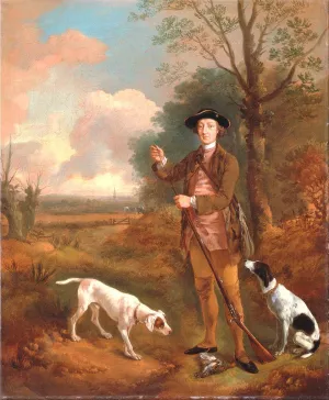 Major John Dade, of Tannington, Suffolk painting by Thomas Gainsborough