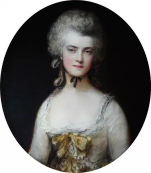 Mary Darby, Mrs Thomas Robinson by Thomas Gainsborough Oil Painting