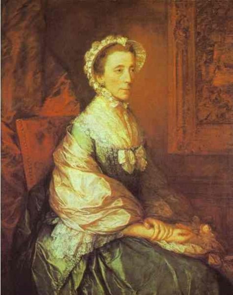 Main Product Photo of Mary, Duchess of Montagu Painting by Thomas Gainsborough