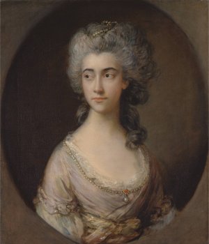 Mary Heberden by Thomas Gainsborough Oil Painting