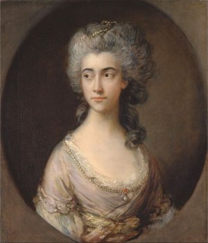 Mary Heberden by Thomas Gainsborough Oil Painting