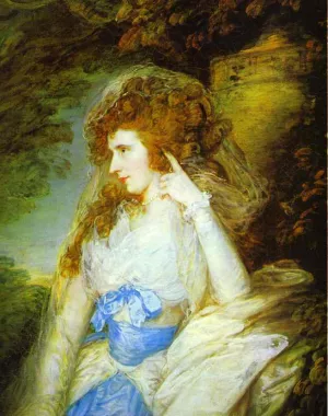Mary, Lady Bate-Dudley by Thomas Gainsborough - Oil Painting Reproduction