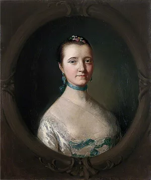Mary, Mrs John Vere by Thomas Gainsborough Oil Painting