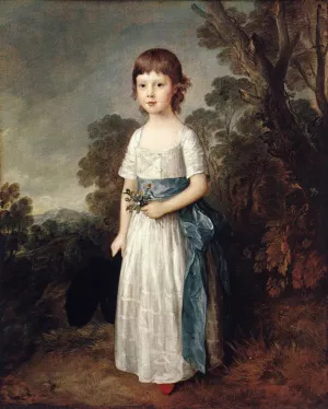 Master John Heathcote painting by Thomas Gainsborough