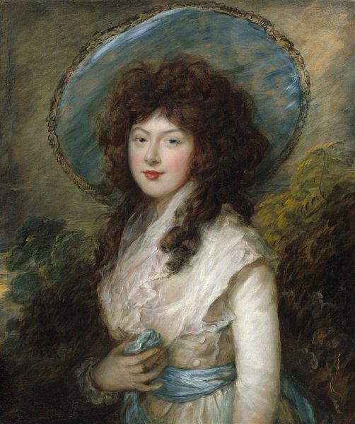 Miss Catherine Tatton  by Thomas Gainsborough - Hand-Painted Oil Painting Reproduction