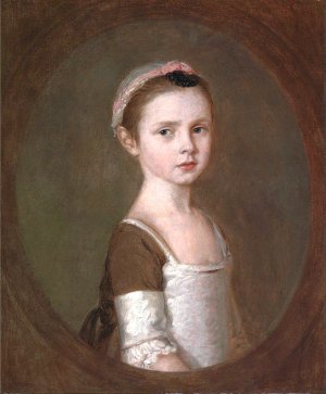 Miss Susanna Gardiner by Thomas Gainsborough Oil Painting