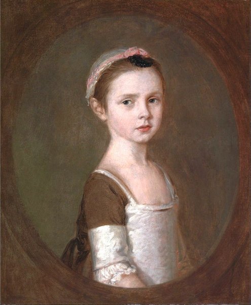 Miss Susanna Gardiner by Thomas Gainsborough - Hand-Painted Oil Painting Reproduction