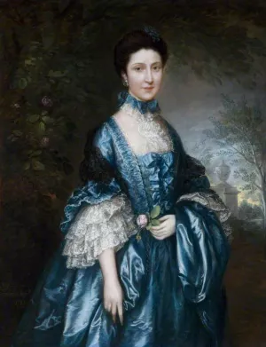 Miss Theodosia Magill by Thomas Gainsborough Oil Painting