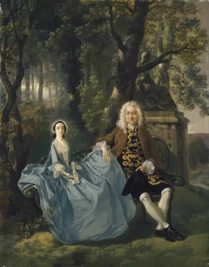 Mr and Mrs Carter by Thomas Gainsborough - Oil Painting Reproduction
