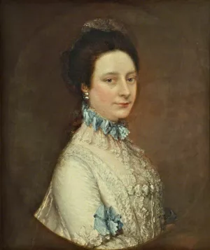 Mrs Charlotte Frere by Thomas Gainsborough Oil Painting