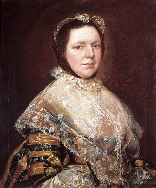 Mrs Elizabeth Prowse by Thomas Gainsborough - Hand-Painted Oil Painting Reproduction