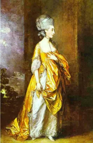 Mrs. Elliot by Thomas Gainsborough - Oil Painting Reproduction