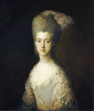 Mrs. Paul Cobb Methuen Oil painting by Thomas Gainsborough