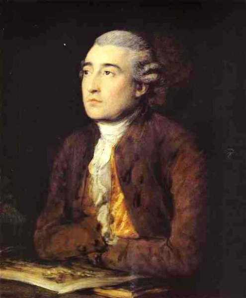 Main Product Photo of Philip James de Loutherbourg Painting by Thomas Gainsborough