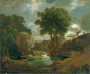 Pool in the Woods by Thomas Gainsborough Oil Painting