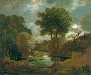 Pool in the Woods Oil painting by Thomas Gainsborough