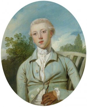 Portrait of a Gentleman (thought to be William Pitt) by Thomas Gainsborough Oil Painting