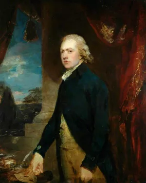 Portrait of a Man by Thomas Gainsborough - Oil Painting Reproduction