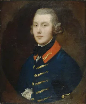 Portrait of a Young Gentleman Oil painting by Thomas Gainsborough