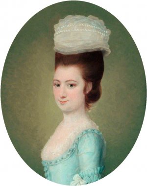Portrait of a Young Woman Oil painting by Thomas Gainsborough