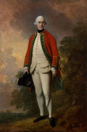 Portrait of George Pitt, First Baron Rivers Oil painting by Thomas Gainsborough