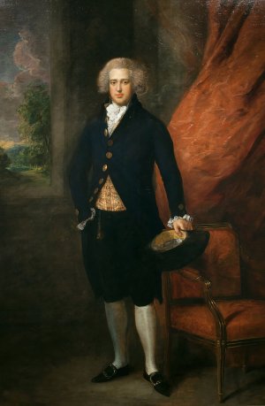 Portrait of John Langston, Esquire of Sarsden by Thomas Gainsborough Oil Painting