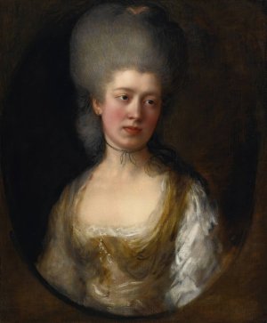 Portrait Of Lady Catherine Ponsonby, Duchess Of St. Albans by Thomas Gainsborough Oil Painting