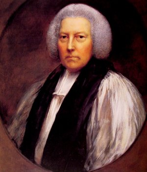 Richard Hurd, Bishop of Worcester Oil painting by Thomas Gainsborough